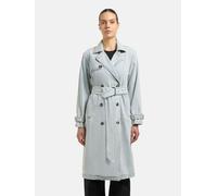 Trenchcoat aus Jeans "Hera" Bleached Blue S