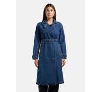 Trenchcoat aus Jeans "Hera" Mid Blue XS