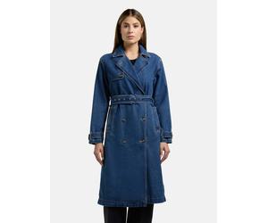 Trenchcoat aus Jeans "Hera" Mid Blue XXL