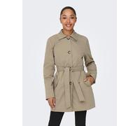 JdY Damen Jdyisadora Trenchcoat Otw Hab, Weathered Teak, XS EU