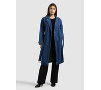 khujo Jeansmantel mit Gürtel Modell 'HERA' in Jeansblau, Größe XL