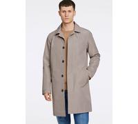 Trenchcoat LINDBERGH "Lindbergh Trenchcoat, Windjacke", Herren, Gr. XL, stone, Obermaterial: 100% Polyester; Futter: 100% Polyester, Mäntel (95542402-XL) stone