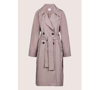 Trenchcoat MADELEINE "Trenchcoat Zweireihiger Trenchcoat", Damen, Gr. 44, rosa (mauve), Obermaterial: 100% Polyester PES., Modern, normal, Mäntel (73902758-44) mauve