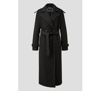 Trenchcoat mit Gürtel in Wolloptik S schwarz 2168723.99W0.S