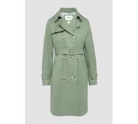 Trenchcoat mit Streifen-Futter 46 Grün 2160416.7369.46