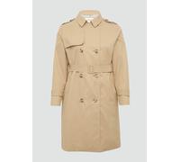 Trenchcoat mit Streifen-Futter 52 braun 2166545.8404.52