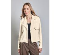 Street One - Kurzer Struktur-Trenchcoat beige - Gr. - 44