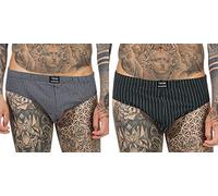 Trend Herren Unterhose, Rio Slip 2er Pack in elegantem Muster - 65714_44413010106