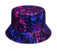 TrendandStylez Fischerhut Damen Herren Bucket Hat mit Lustigen Motiven - Bunter Sonnenhut für Festival & Sommer - Faltbarer Strandhut Wendehut (Batik, Smiley, Tier Print, Muster)
