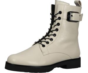 Trendige högl Stiefelette Schnürschuhe für Damen 4-130630 1600 Hautfarben 36
