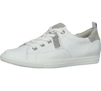 Trendige paul green Sneaker Schnürschuhe für Damen 5235-013 Weiß 38