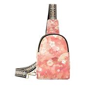 Trendige Rose Retro japanische Blumen-Tasche für Mädchen, modische Bauchtasche für Frauen für Reisen, Rose Retro Japanische Blume, 1 size