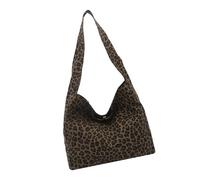 Trendige Schultertasche mit Animal Print und viel | Geräumige Fächer, bequemer Riemen für den täglichen Gebrauch Fitnessstudio, Büro, Polyestergewebe Tragen von