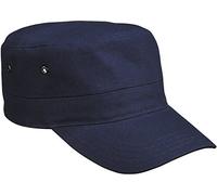 Trendiges Military Army Cap aus robustem Baumwollcanvas, Farbe:Navy;Größe:One Size one size,Navy