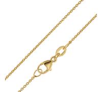 trendor 15766 Feine Ankerkette 18 Karat Gold 750 Halskette Breite 1.1 mm 40 cm