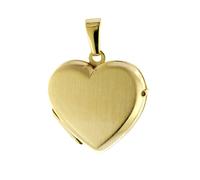 trendor Schmuck 51092 Medaillon Herz Anhänger Gold 333 / 8K