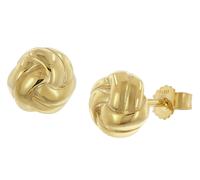 trendor 68438 Damen-Ohrringe Gold 333/8K Ohrstecker Knoten