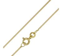 trendor Schmuck 72023 Halskette für Damen und Herren Gold 333 Panzer, 50 cm