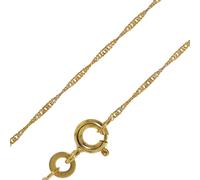 trendor 72450 Feine Singapur-Kette 333 Gold (8 Karat) 1.0 mm breit 40 cm