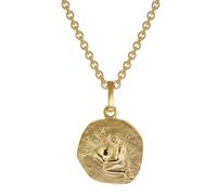 trendor Schmuck 75905-02 Sternzeichen für Kinder Wassermann Gold 333 Anhänger + Kette