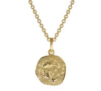 trendor Schmuck 75905-03 Sternzeichen für Kinder Fische Gold 333 Anhänger + Halskette
