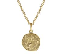 trendor 75905-11 Sternzeichen für Kinder Skorpion Gold 333 Anhänger + Kette