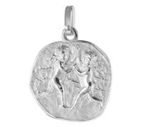 trendor 75932-06 Sternzeichen Zwilling 333 Weißgold Ø 16 mm