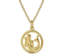 trendor Schmuck 75940-02 Sternzeichen Wassermann Gold 333 Anhänger Ø 16 mm + Halskette