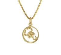 trendor Schmuck 75990-11 Kinder Sternzeichen Skorpion 333 Gold + goldplattierte Kette