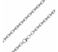 trendor 85772 Halskette für Herren 925 Silber 3.8 mm breit 60 cm