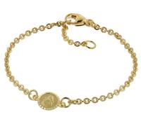 trendor Armband für Babys 333 Gold/8 Kt mit Engel-Plakette 14 cm Mädchen und Jungen Armband, modische Geschenkidee, Armband Echtgold, Armschmuck, 75090