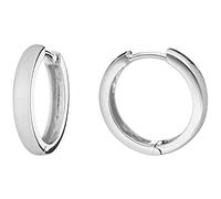trendor Schmuck Creolen für Damen und Herren 925 Silber Ohrringe Ø 18 mm 41587