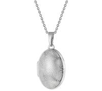 trendor Damen-Kette mit Medaillon Silber 925 75755-45 45 cm