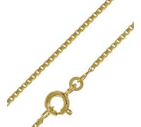 trendor 41635 Halskette 333 Gold Venezia für Damen und Herren. Breite 1.2 mm 45 cm