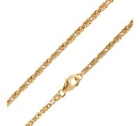 trendor 15792 Halskette Gold 333/8K Königskette Breite 2.0 mm 50 cm