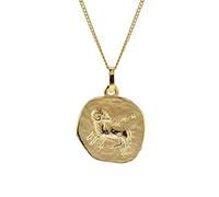 trendor Halskette mit Sternzeichen Widder Gold 333/8K Ø 16 mm 41920-04-50 50 cm