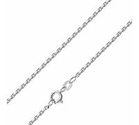 trendor Herren-Halskette 925 Silber Ankerkette Diamantiert 1,6 mm 51122-50