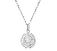trendor Schmuck Kinder-Halskette Sternzeichen Fische 925 Silber 28606-03