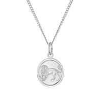 trendor Schmuck Kinder-Halskette Sternzeichen Löwe 925 Silber 28606-08