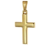 trendor 75447 Kreuz-Anhänger 18 mm Gold 750 / 18K