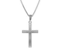 trendor Kreuz mit Kinder-Halskette Silber 925 79602-38