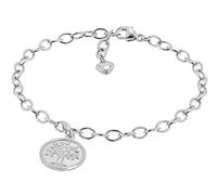 trendor Mädchen-Armband mit Lebensbaum 925 Sterlingsilber 18 cm zauberhafter Armschmuck für Kinder, wunderschöne Geschenkidee, 51175