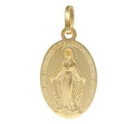 trendor 15722 Milagrosa Anhänger Gold 585 (14 Kt) Madonna Medaille