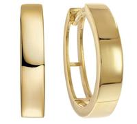 trendor 68747 Ohrringe Gold 333/8K Creolen Ø 14 mm