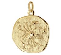 trendor Schmuck Anhänger Sternzeichen Skorpion 925 Silber Vergoldet Ø 20 mm 21300-11