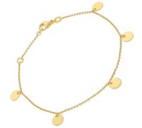 trendor Schmuck Damen-Armband 925 Silber Vergoldet 68742