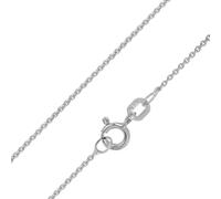 trendor Schmuck Damen-Halskette 925 Silber Rhodiniert Feine Anker Collierkette 21238