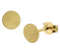 trendor Schmuck Damen-Ohrringe 333 / 8K Gold Ohrstecker ? 6 mm 51030