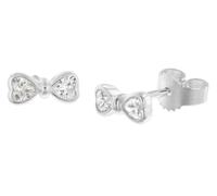 trendor Schmuck Damen-Ohrringe 925 Silber Rhodiniert Ohrstecker 28345