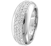trendor Schmuck Damenring mit Zirkonias 925 Sterlingsilber 64697